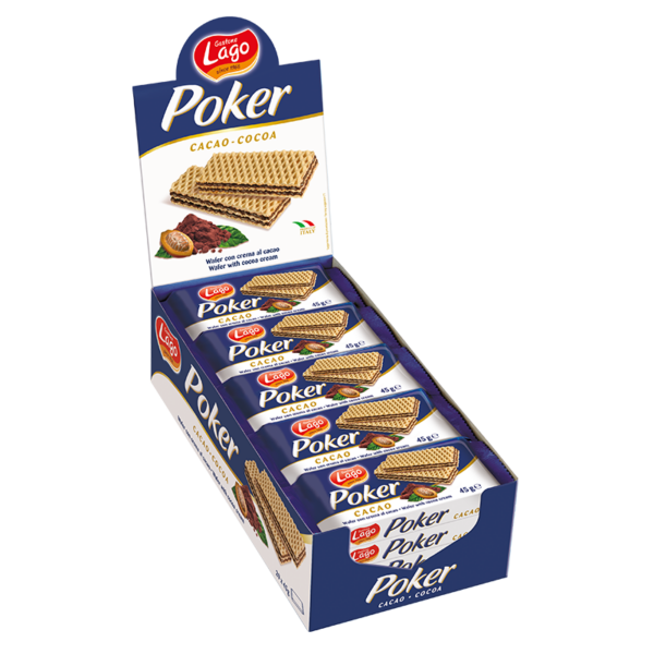 Lago Poker Cocoa 4x45g